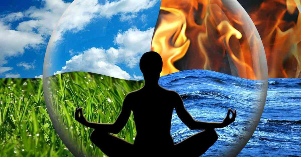 Os 4 Elementos Pessoa se harmonizando com os 4 elementos: Ar, Fogo, Terra e Água