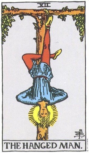 Tarot O Pendurado 12 Carta do Tarot - Arcano 18 O Pendurado
